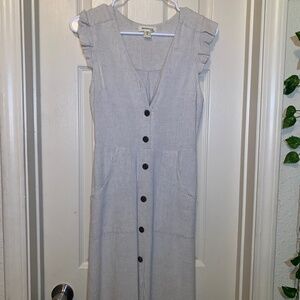 Monteau cream dress, size S